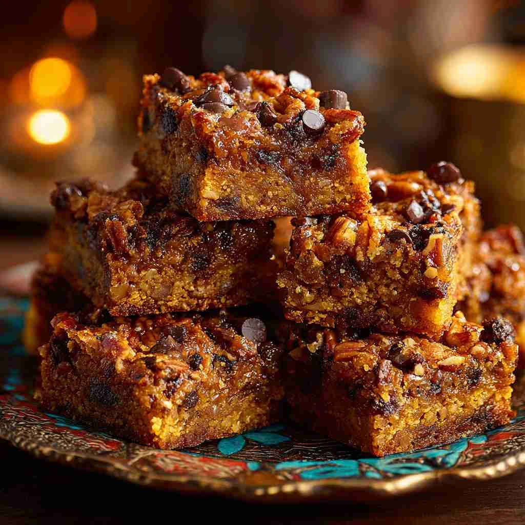 Gluten Free Pumpkin Magic Bars