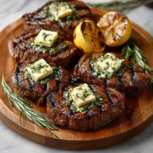 Grilled Tenderloin With Herb Butter and Seasoning Recipe