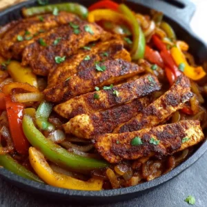 Healthy Chicken Fajitas Recipe Easy Skillet Meal with 5 Ingredients