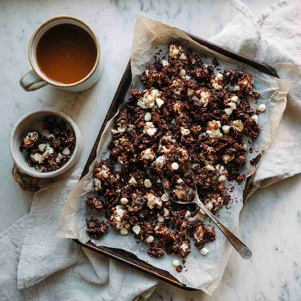 Healthy Cookies and Cream Granola
