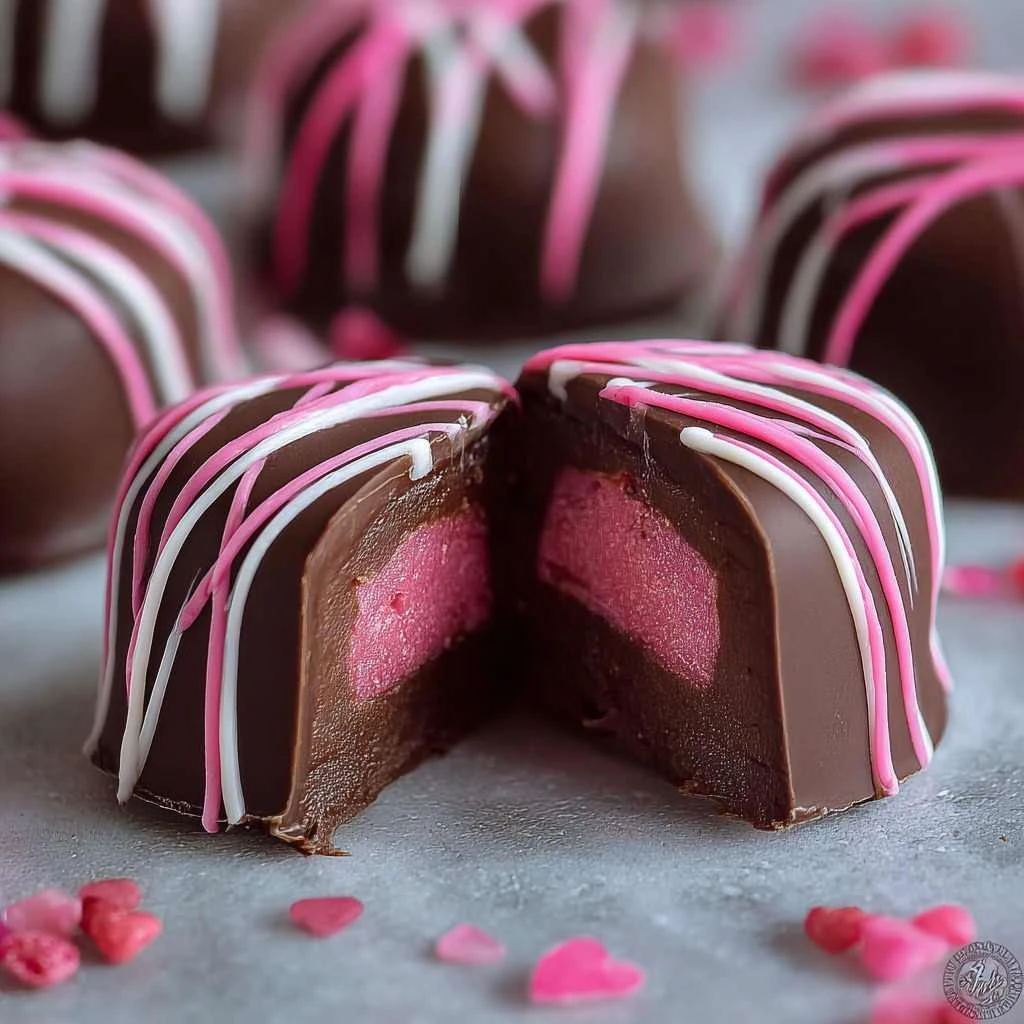 Healthy Pink Chocolate Hearts: Delicious and Nutritious Treats to Indulge In!