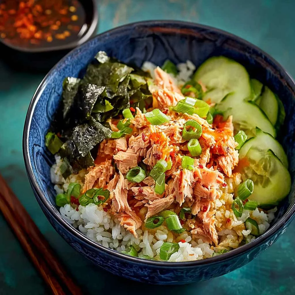 Hearty & Flavorful Canned Tuna Sushi Bowl Recipe for Easy Meals