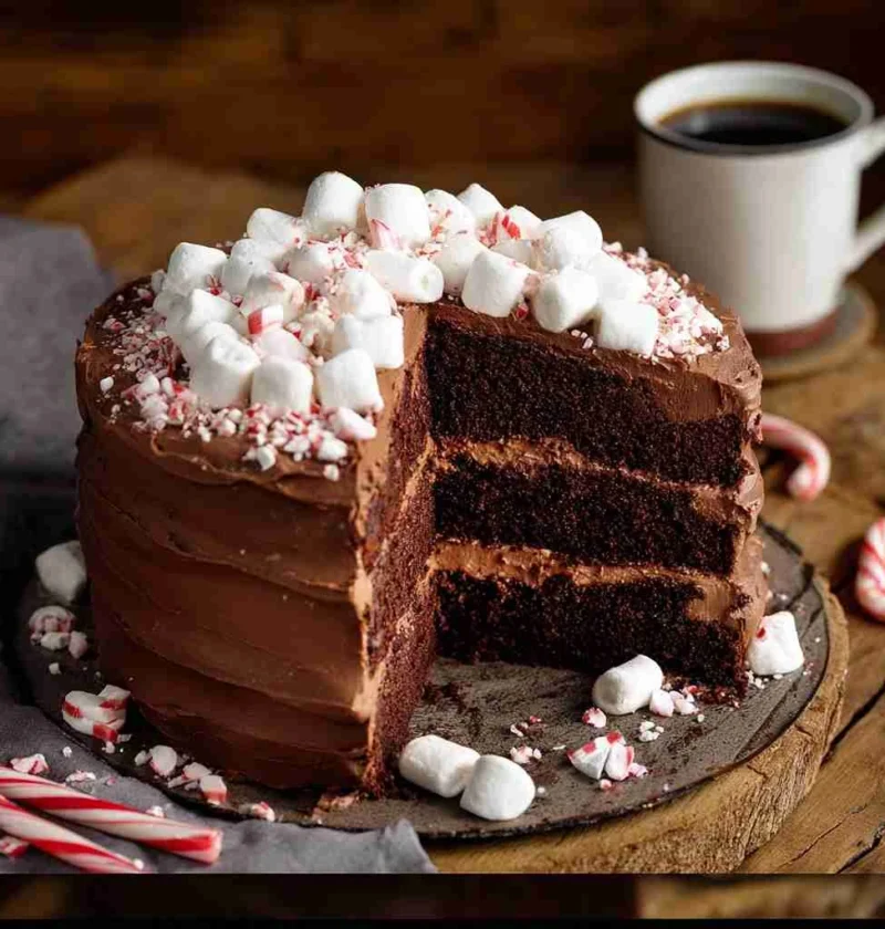 Hot Cocoa Cake