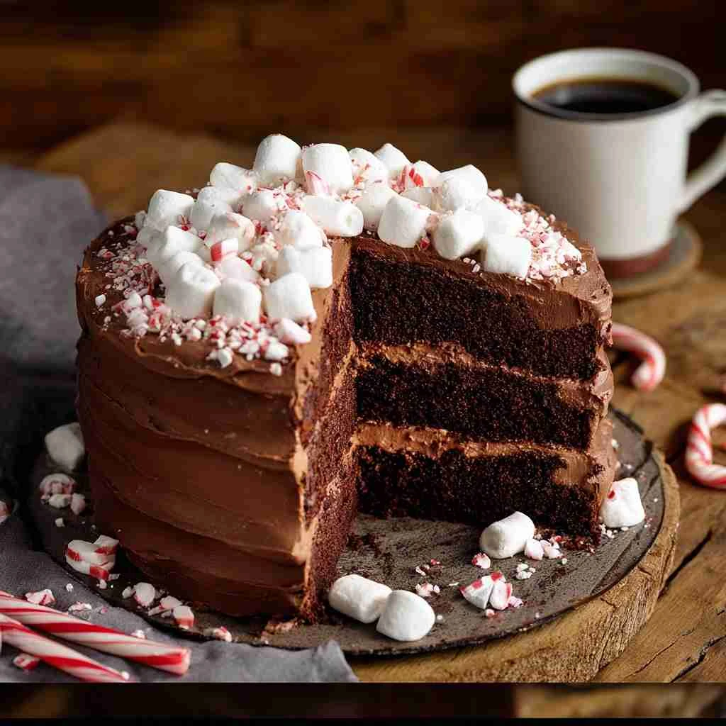 Hot Cocoa Cake