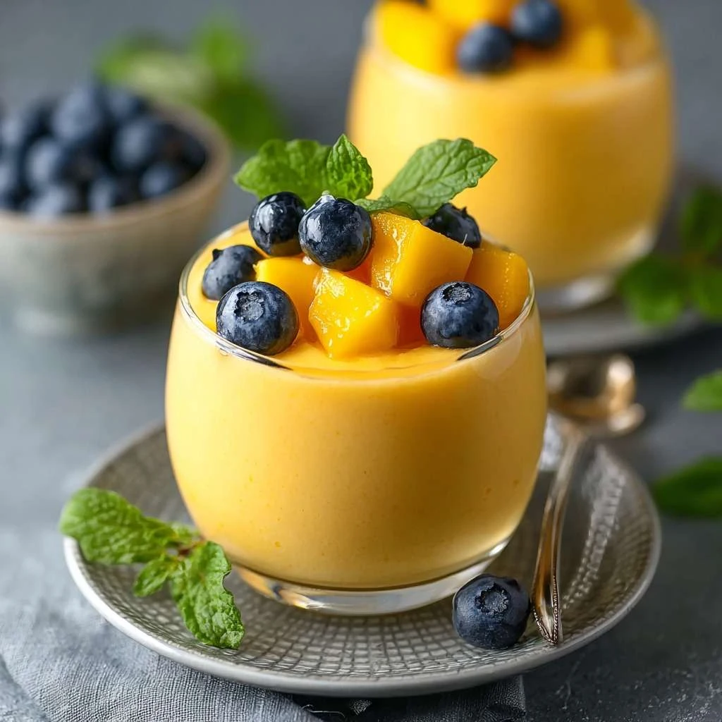 Indulge Creamy Mango Mousse Gelatin Bliss Today