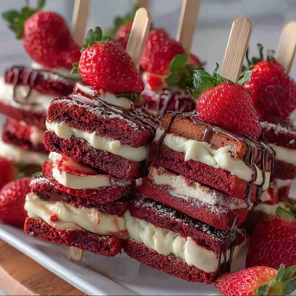 Irresistible Valentine’s Red Velvet Pancake Skewers Recipe Easy and Perfect for Breakfast