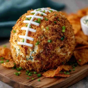 Jalapeño Popper Football Cheese Ball: A Festive and Flavorful Dip Recipe