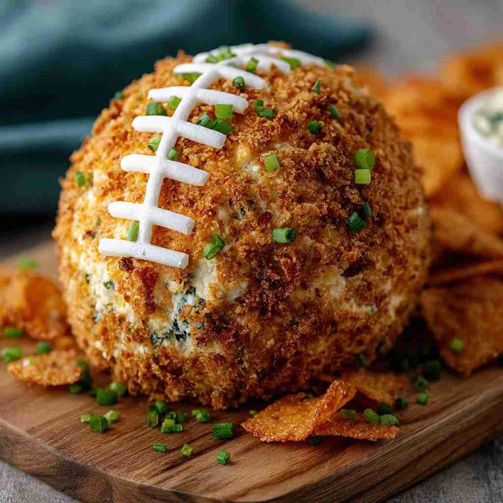 Jalapeño Popper Football Cheese Ball: A Festive and Flavorful Dip Recipe