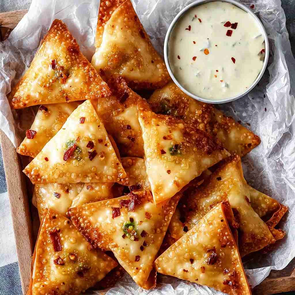 Jalapeo Popper Wontons Bacon Cream Cheese