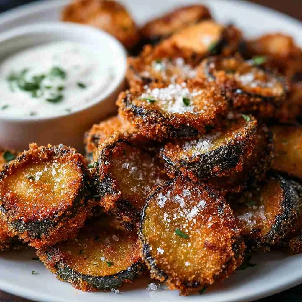 Keto Fried Sliced Mushrooms with Ranch: Try This Crispy Treat!
