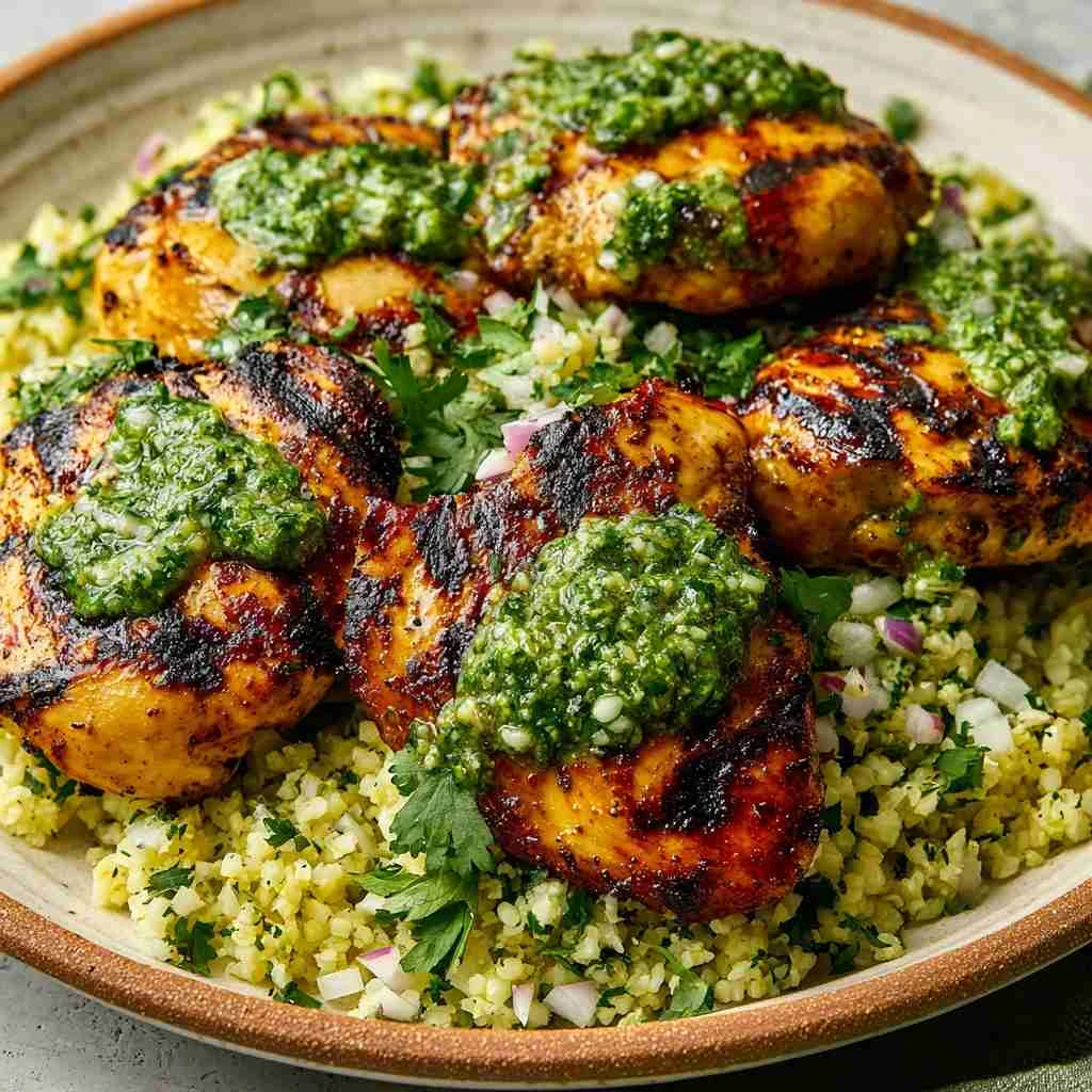 Keto Peruvian Chicken and Cauliflower Rice Delight!