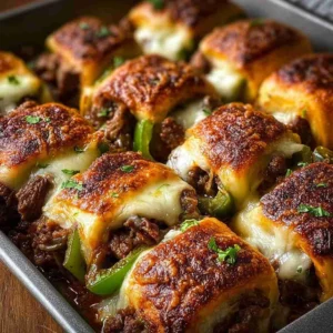 Keto Philly Cheesesteak Rolls