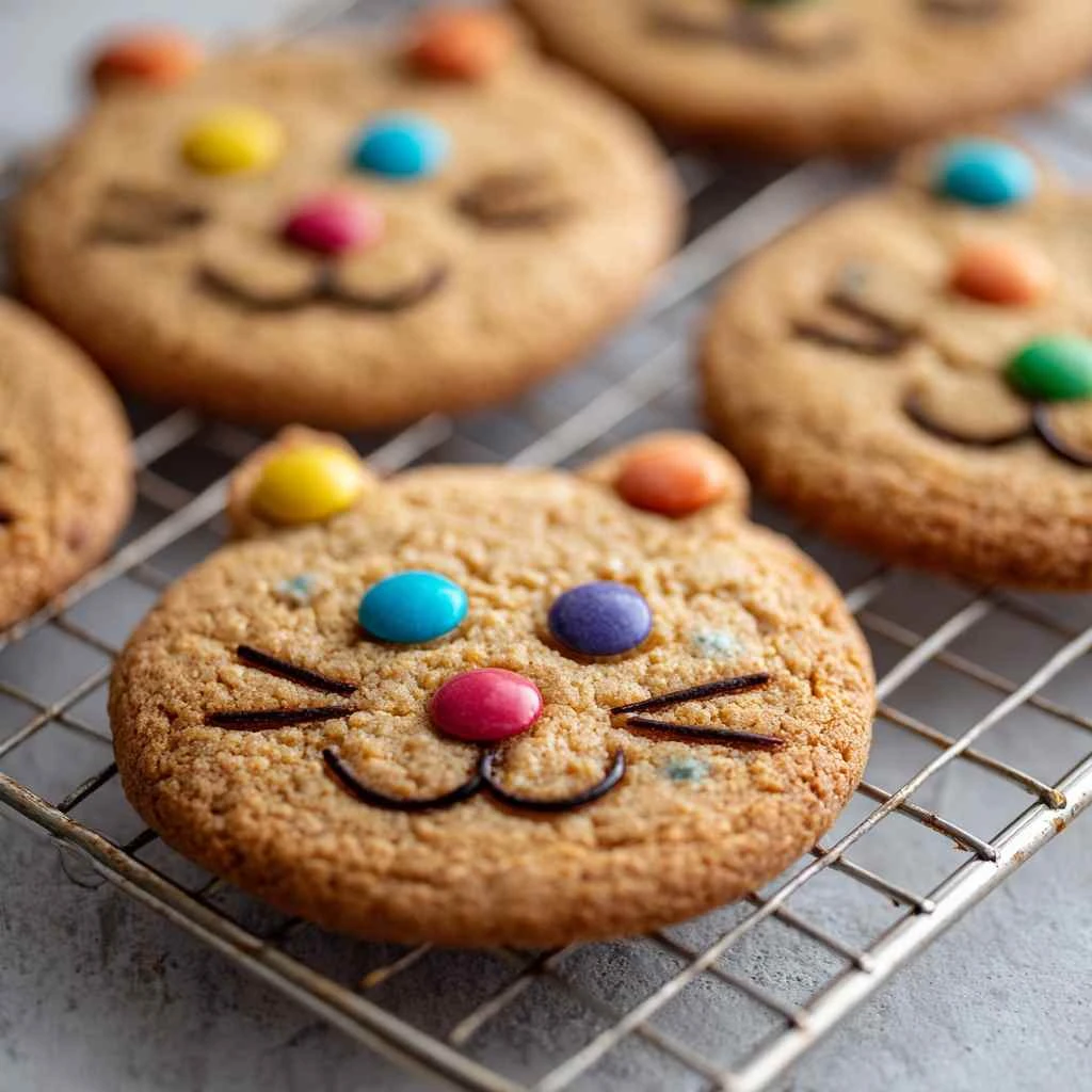 Kitty Cat Chocolate Chip Cookies