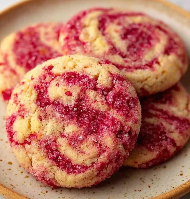 Lemon Raspberry Cookies Lemonade Cookie Form