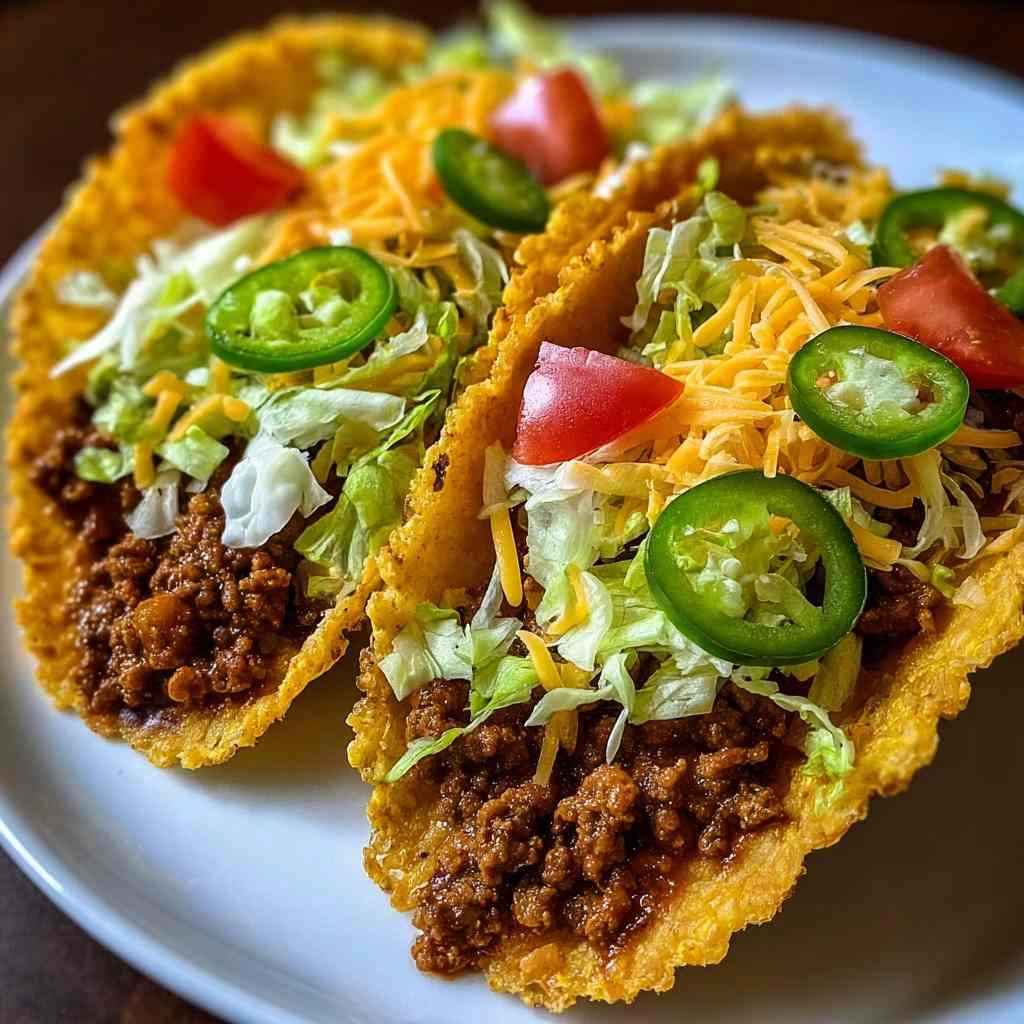 Ovenbaked Cheesy Tacos