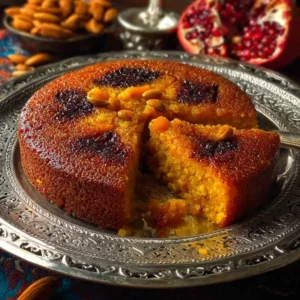 Persian Pumpkin Rice Cake