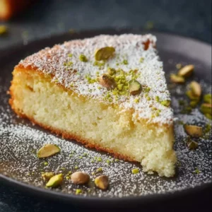 Pistachio Gooey Butter Cake
