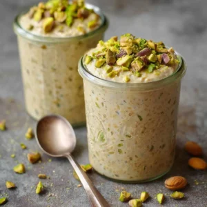 Pistachio Overnight Oats