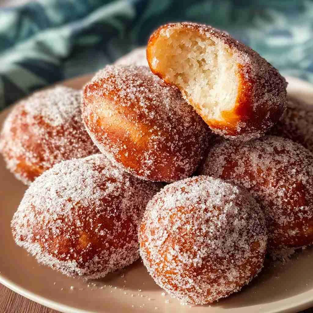 Plain Haupiafilled Malasadas