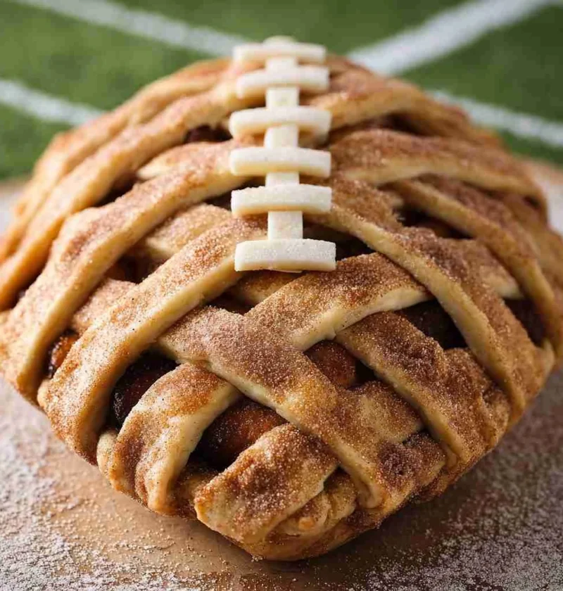Pullapart Football Dessert Fun Delicious Game Day Treat