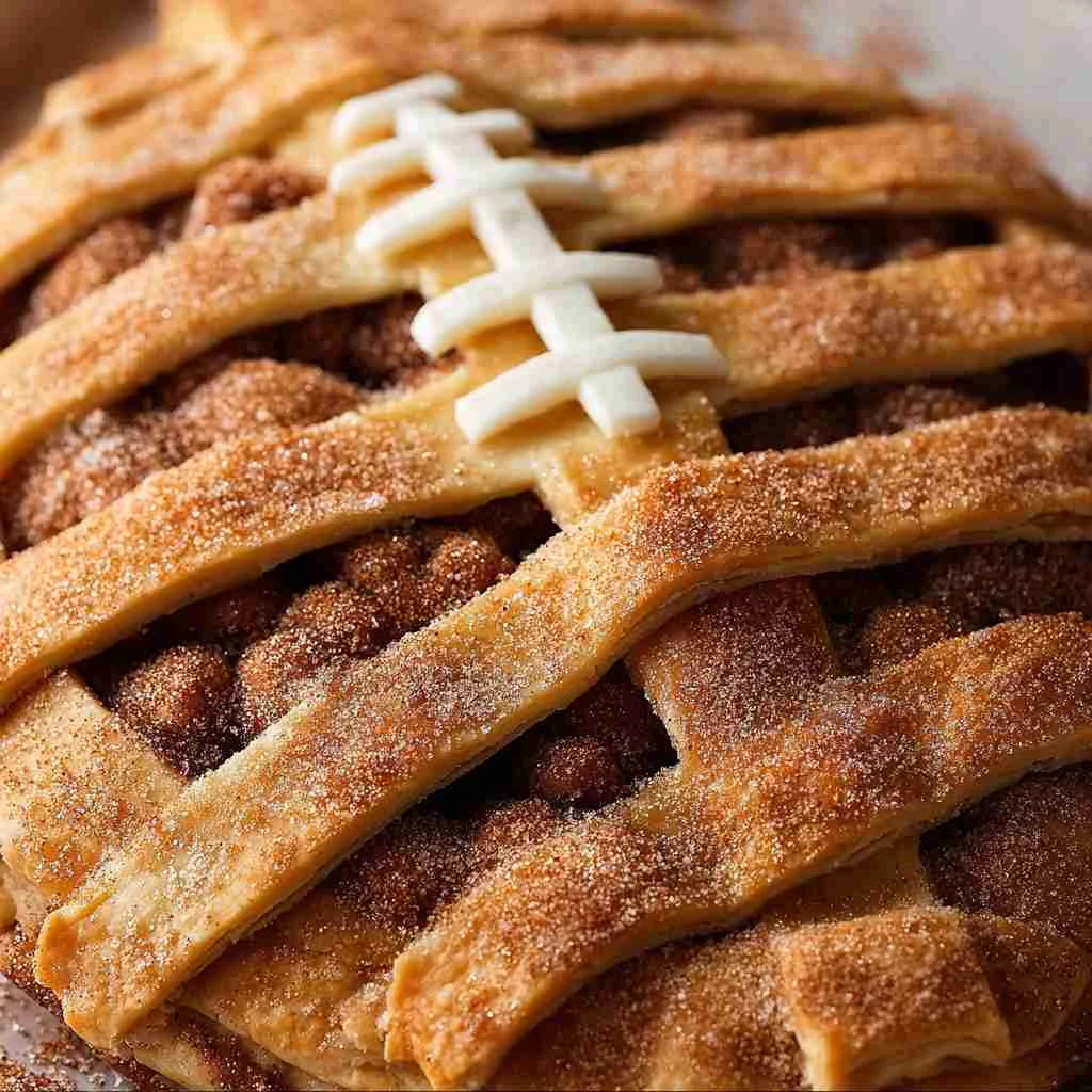 Pullapart Football Dessert Fun Delicious Game Day Treat