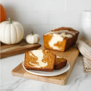Pumpkin Cream Cheese Bread