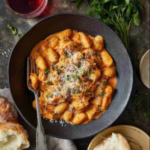 Quick Pasta with Tomato Cream Sauce
