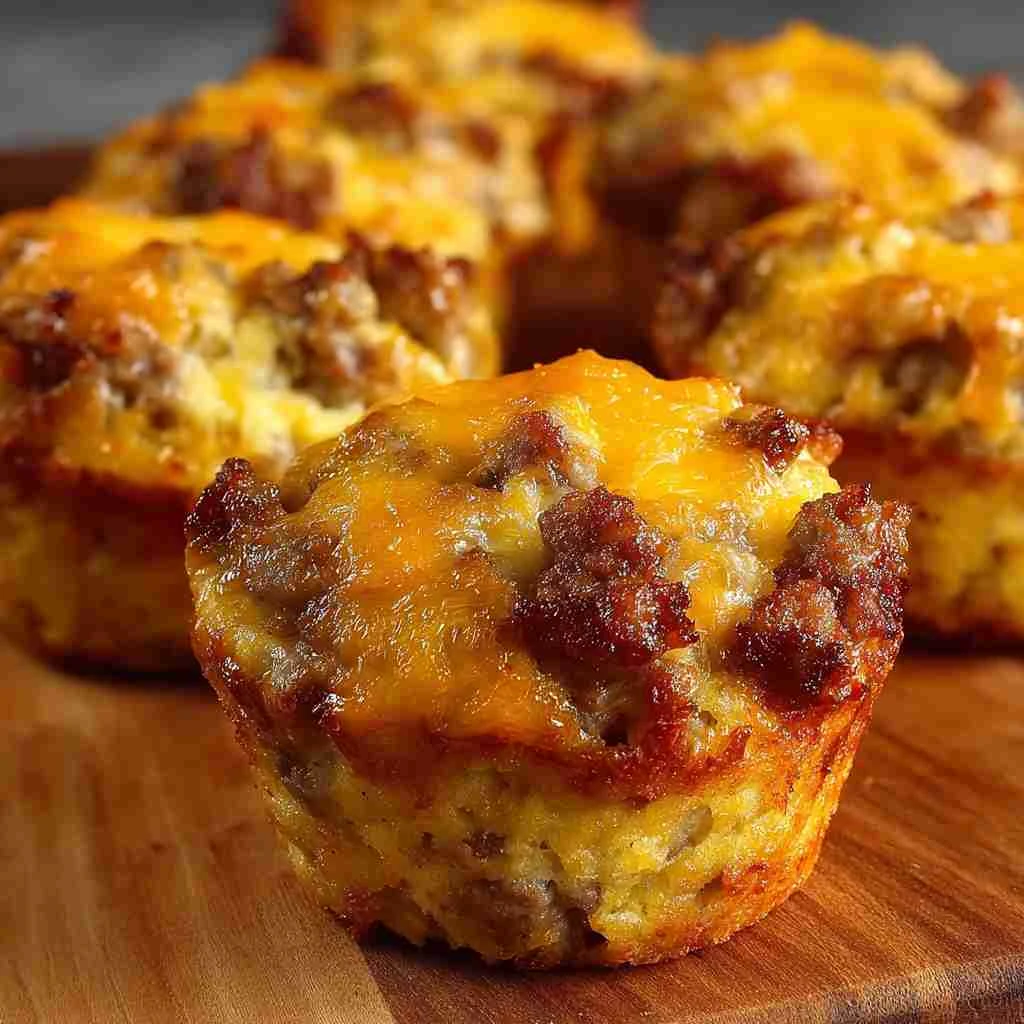 Sausage Breakfast Muffins Tasty Recipe