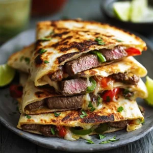 Sizzling Beef Steak Quesadillas for Quick Family Fun
