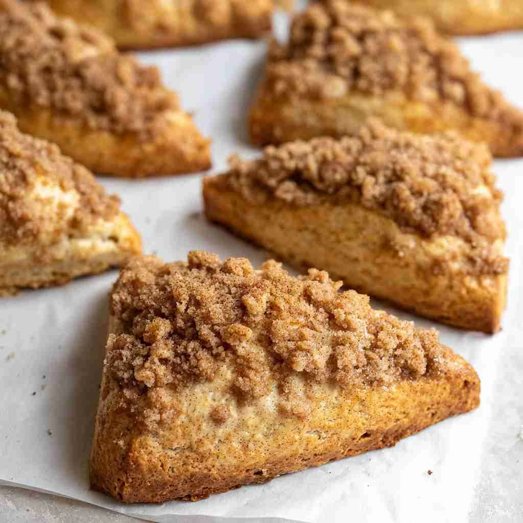 Snickerdoodle Streusel Scones
