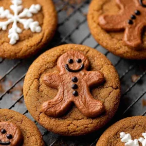 Soft Molasses Cookies