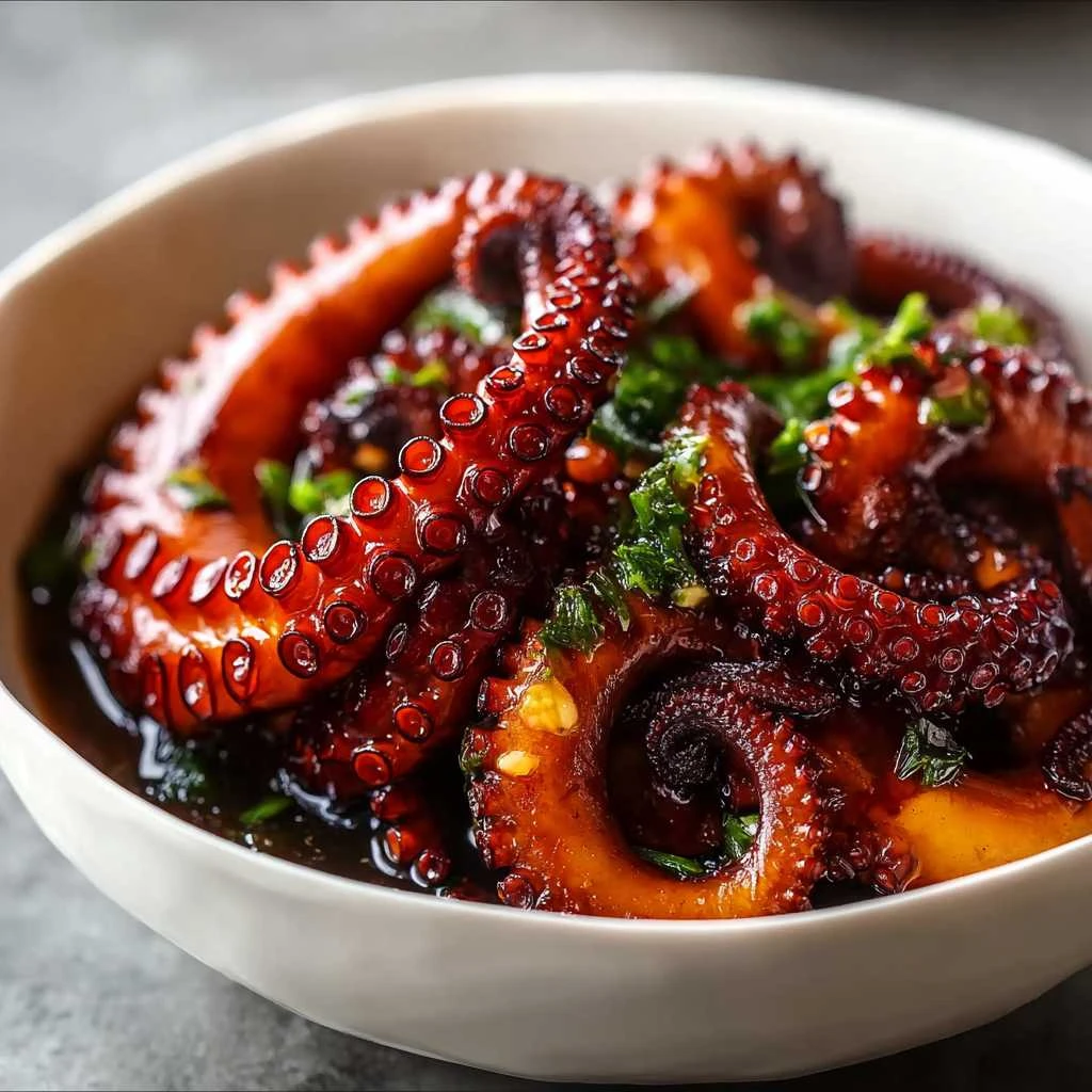 Spicy Stir-Fried Small Octopus: A Flavorful Adventure Await!