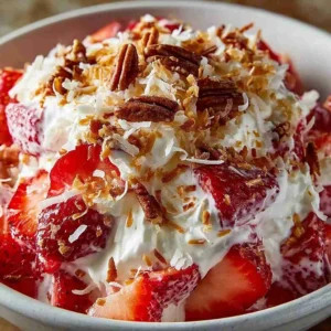 Strawberry Crackle Salad – Creamy Dessert Idea