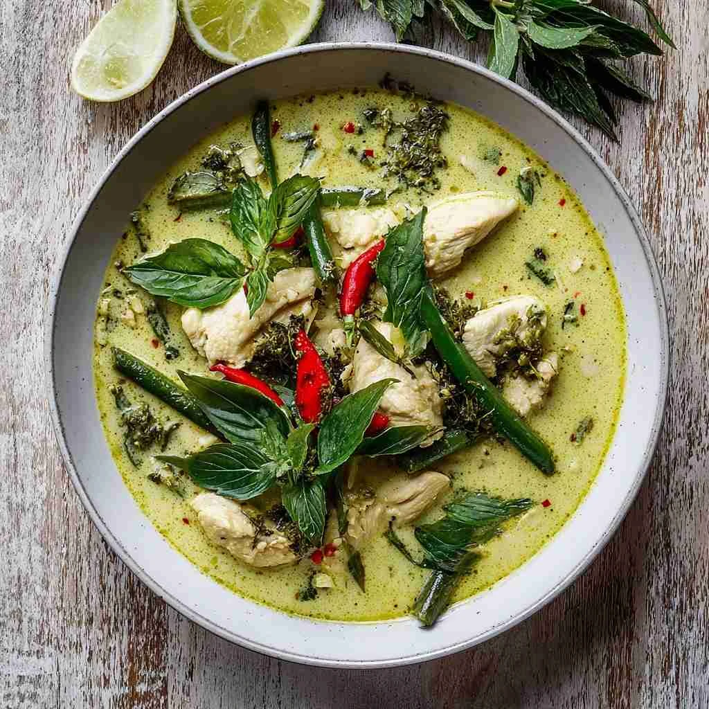 Thai Green Curry with Chicken Recipe