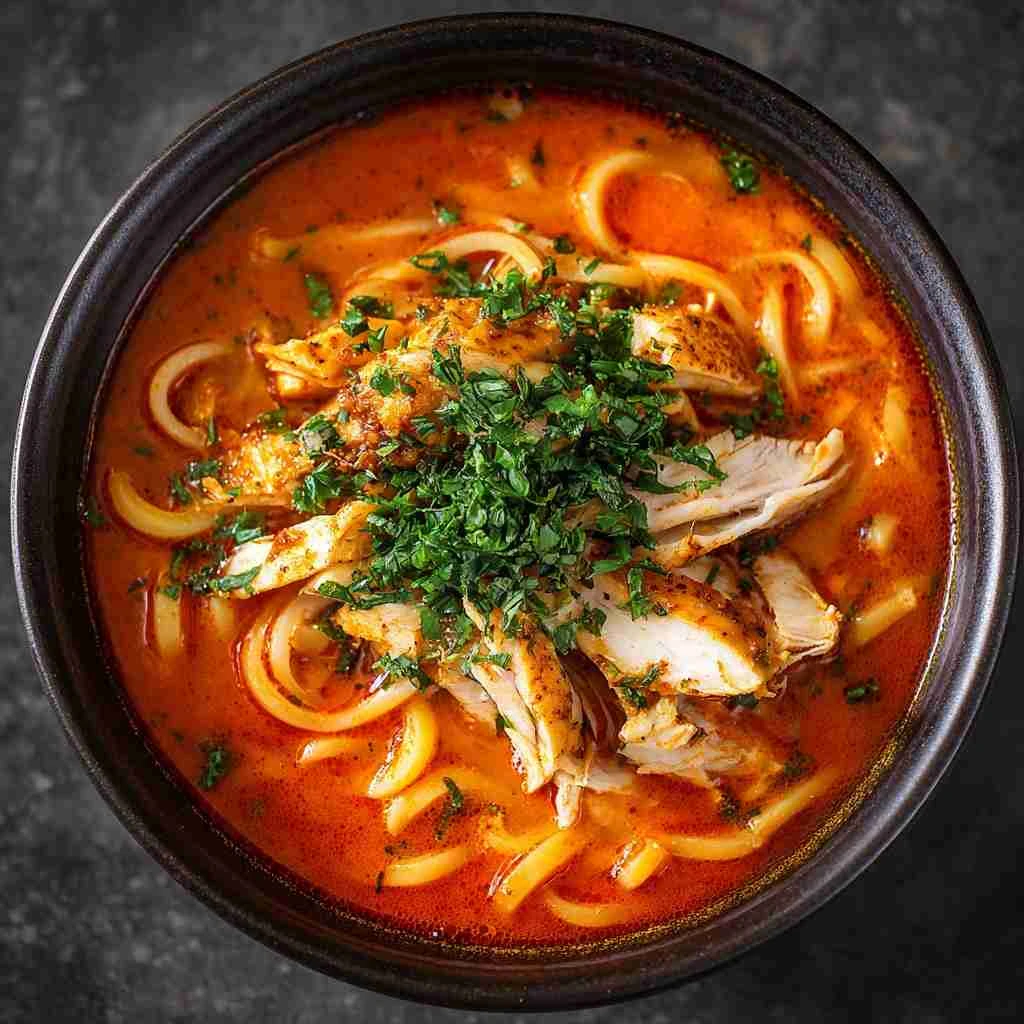 Thai Red Curry Noodle Soup