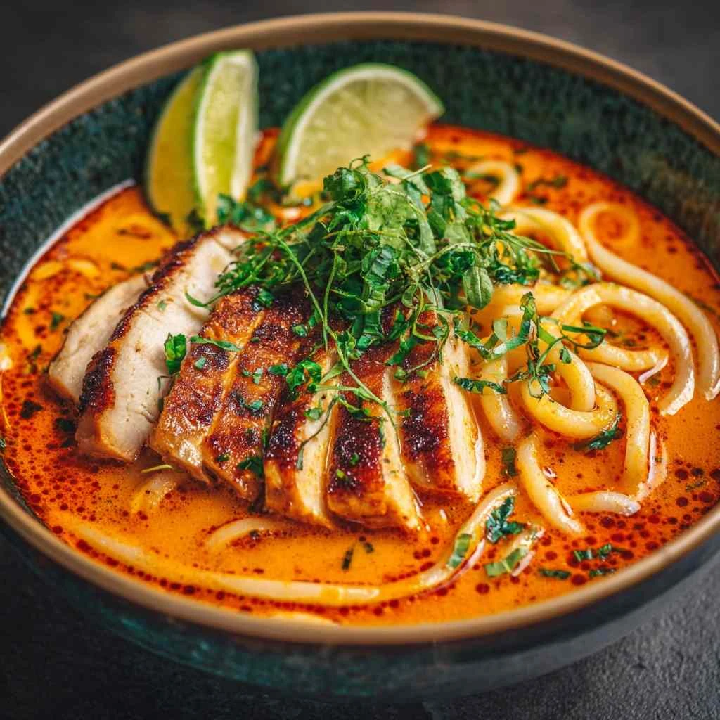 Thai Red Curry Noodle Soup