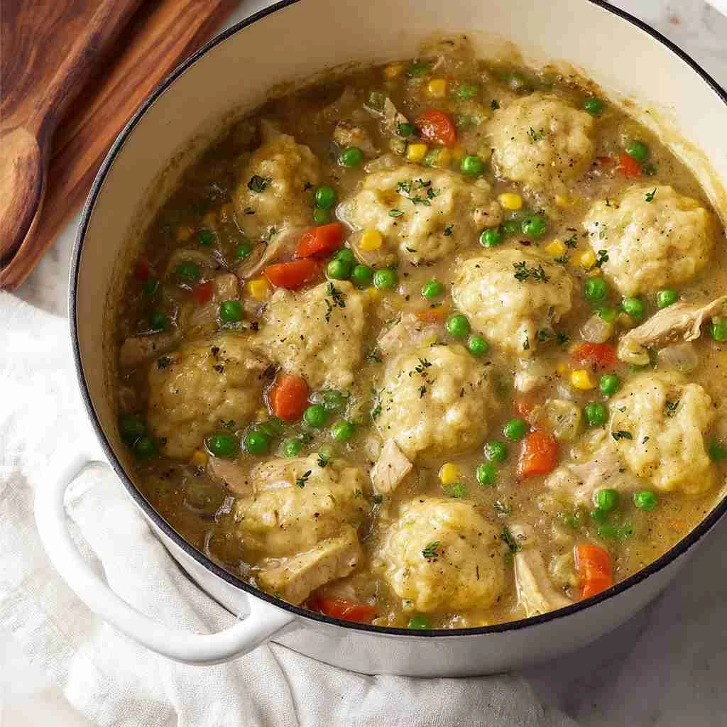 Turkey Cornbread Dumplings