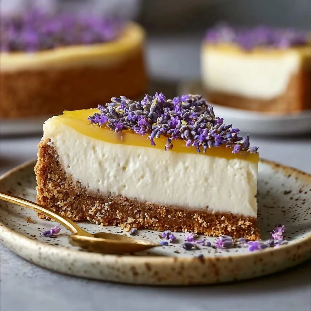 Ultimate Lemon Lavender Cheesecake for a Sweet Surprise