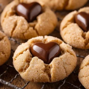 Valentine Peanut Butter Blossoms: A Sweet Treat for Your Loved Ones