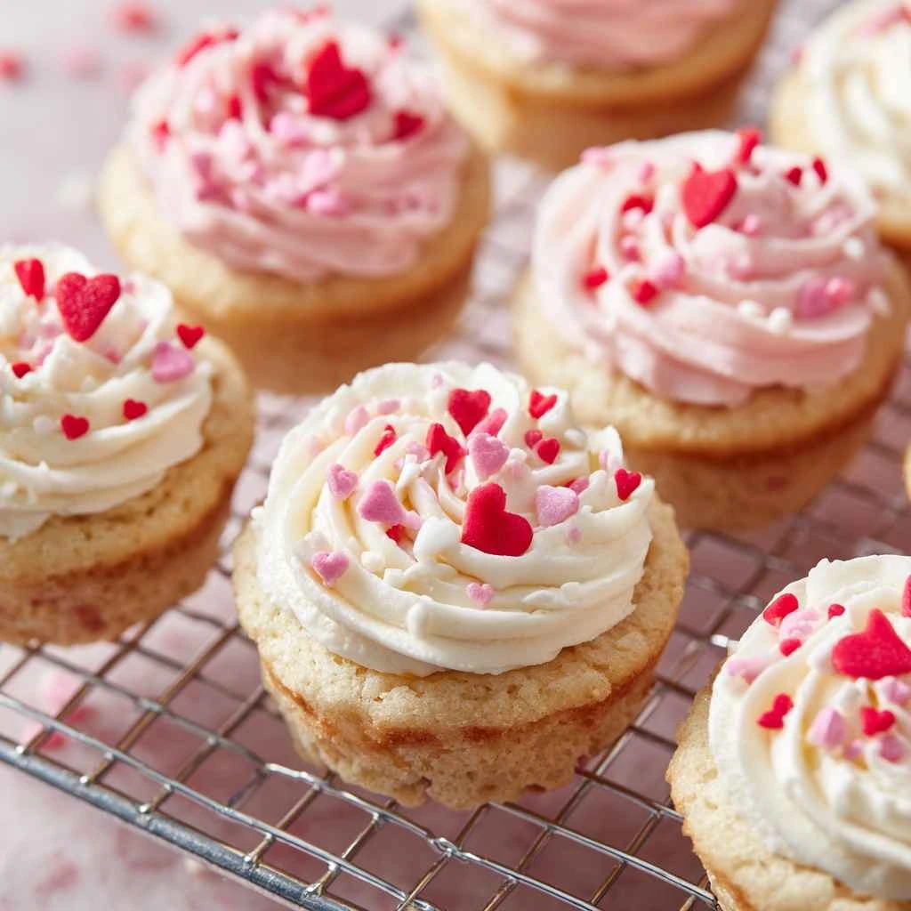 Valentines Day Sugar Cookie Cups