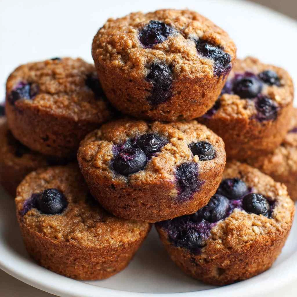 Vegan Blueberry Muffins