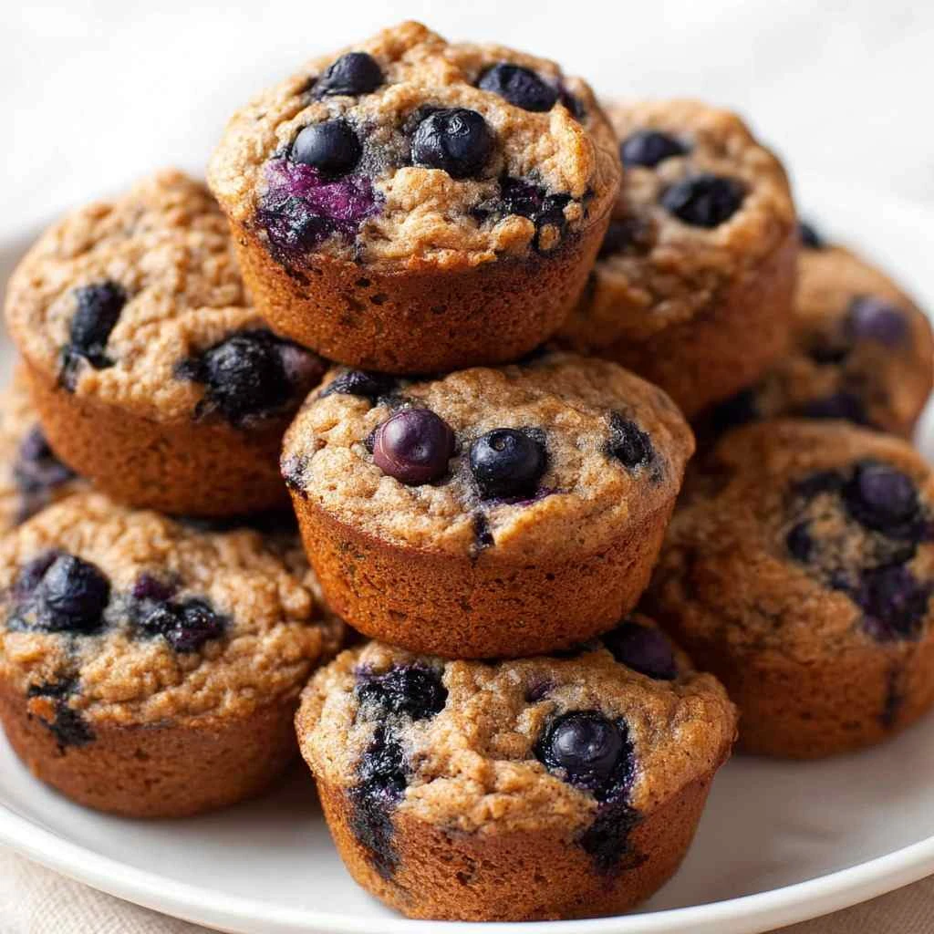 Vegan Blueberry Muffins