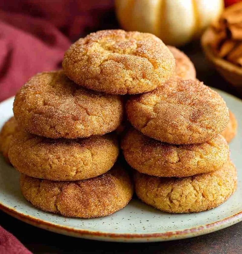 Vegan Pumpkin Snickerdoodles