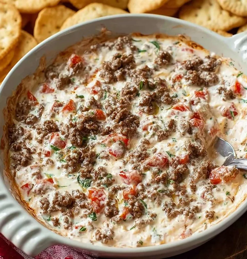 Ingredient Cream Cheese Sausage Dip 3ingredient Favorite
