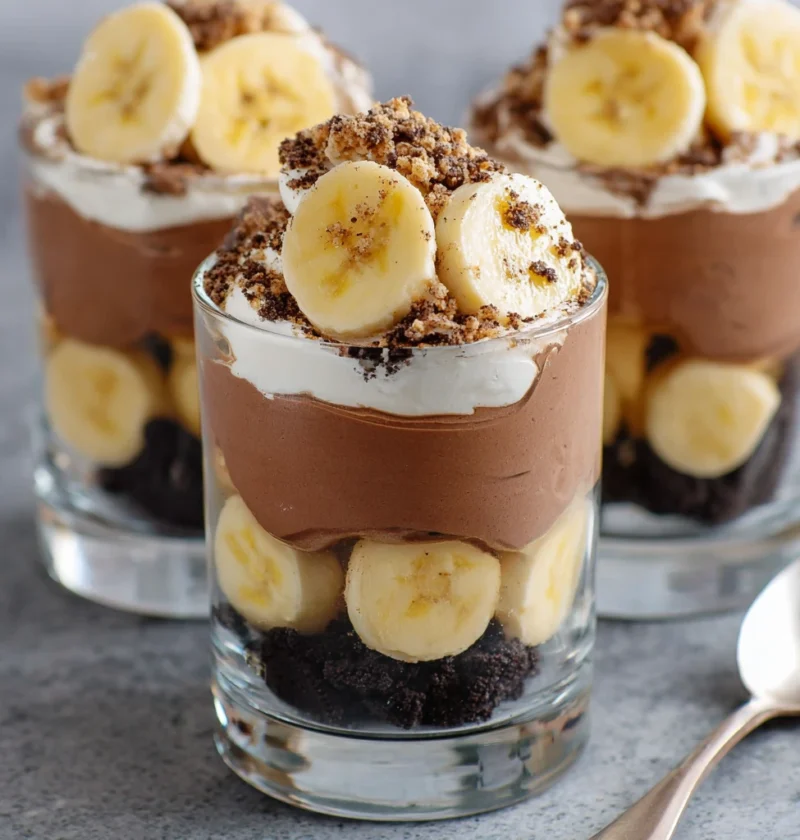 Banana Nutella Trifle