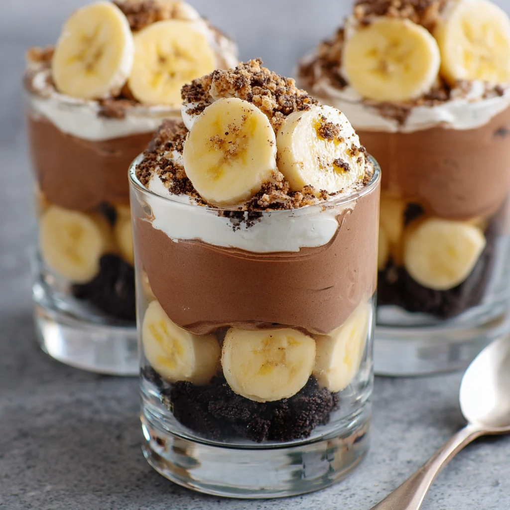 Banana Nutella Trifle