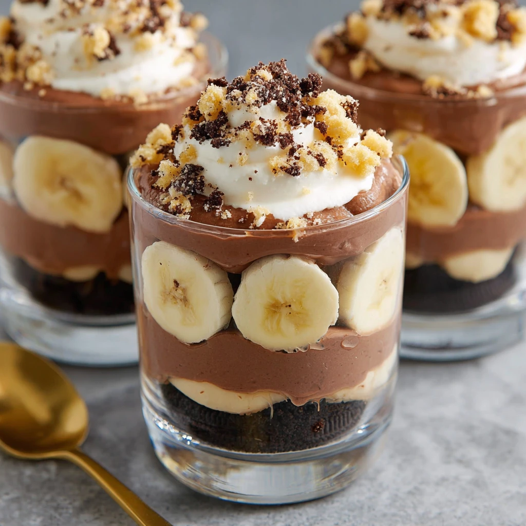 Banana Nutella Trifle