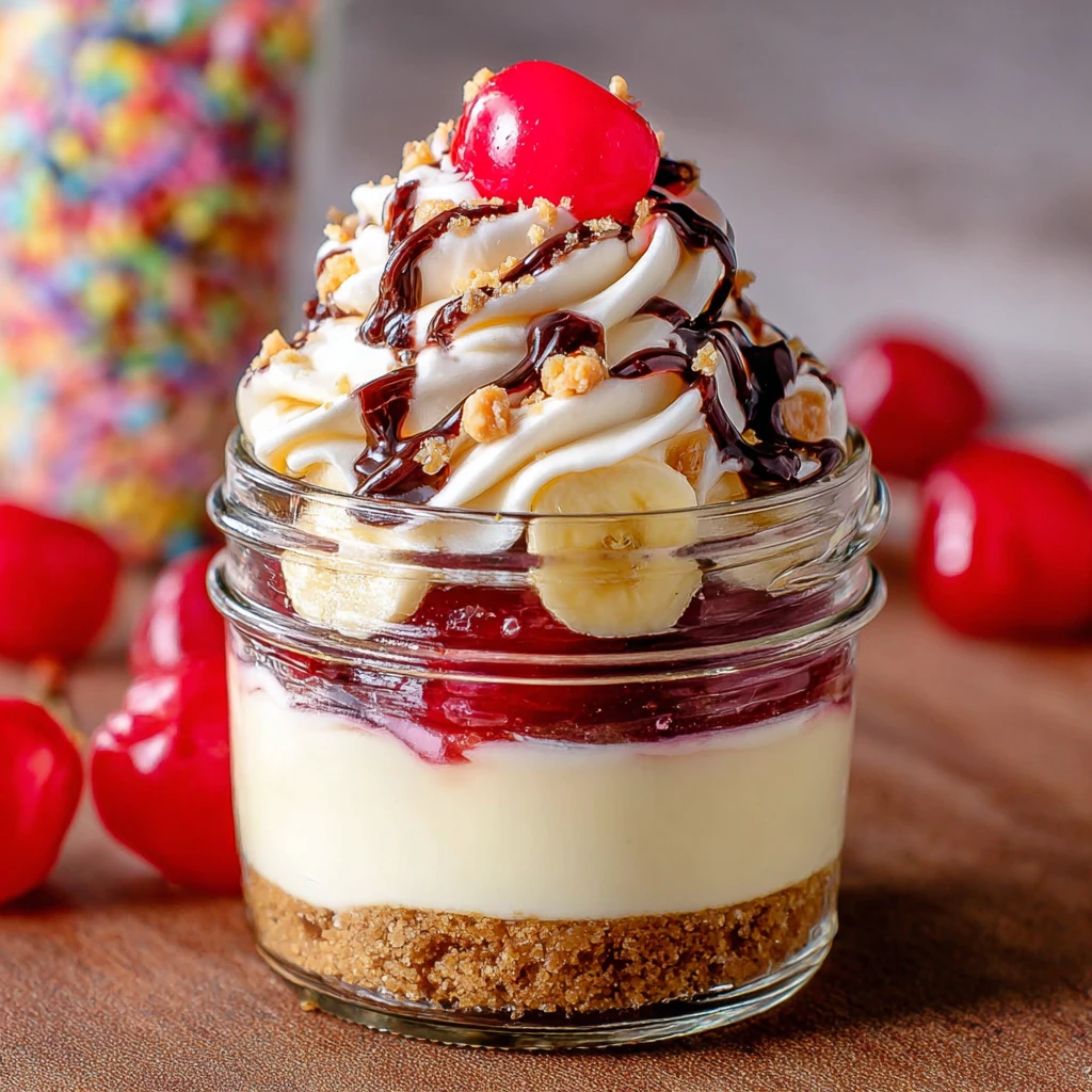 Banana Split Cheesecake