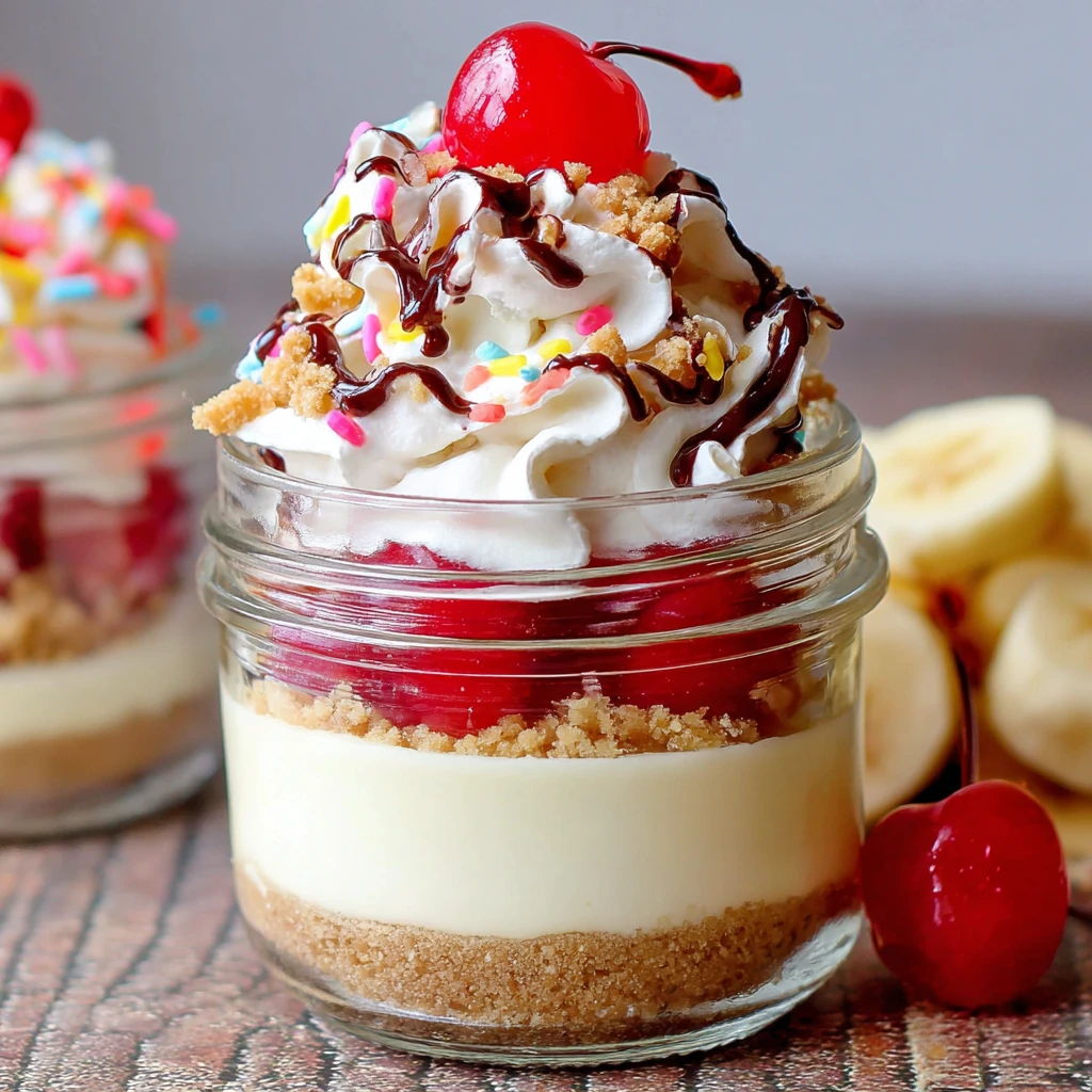 Banana Split Cheesecake