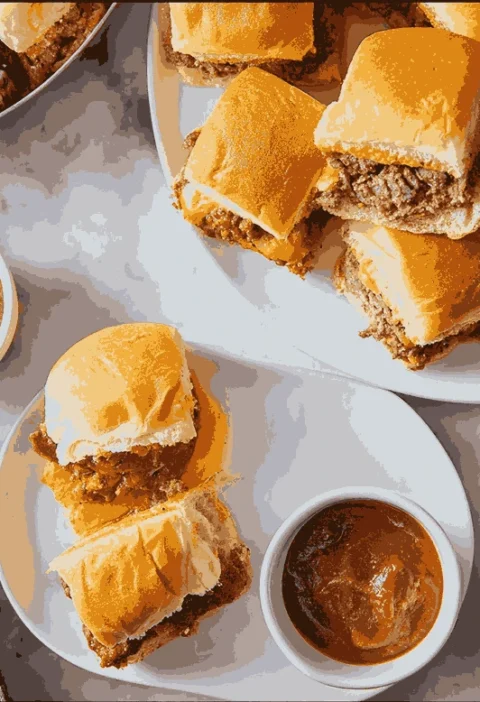Bbq Cheeseburger Sliders